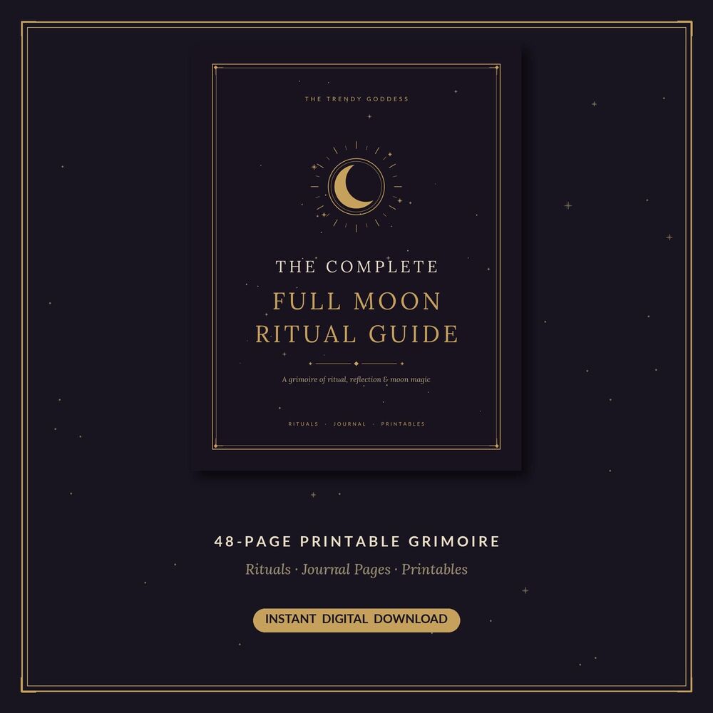 The Complete Full Moon Ritual Guide - Unlimited Digital Download
